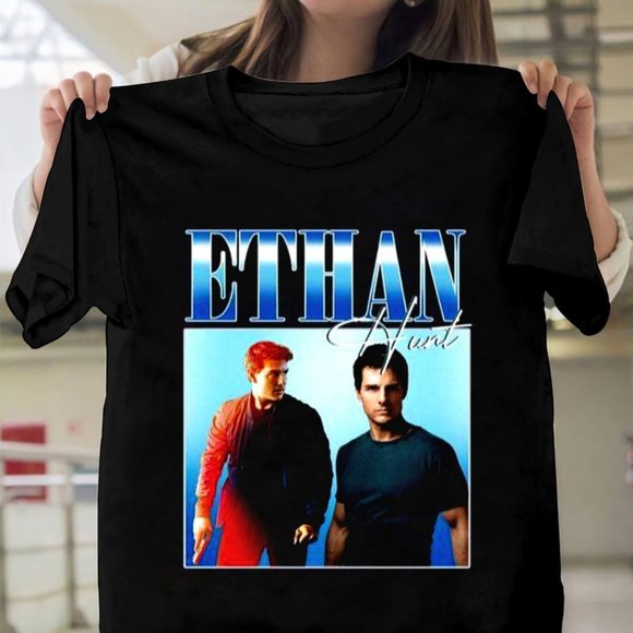 Tops - Tom Cruise Ethan Hunt T Shirt